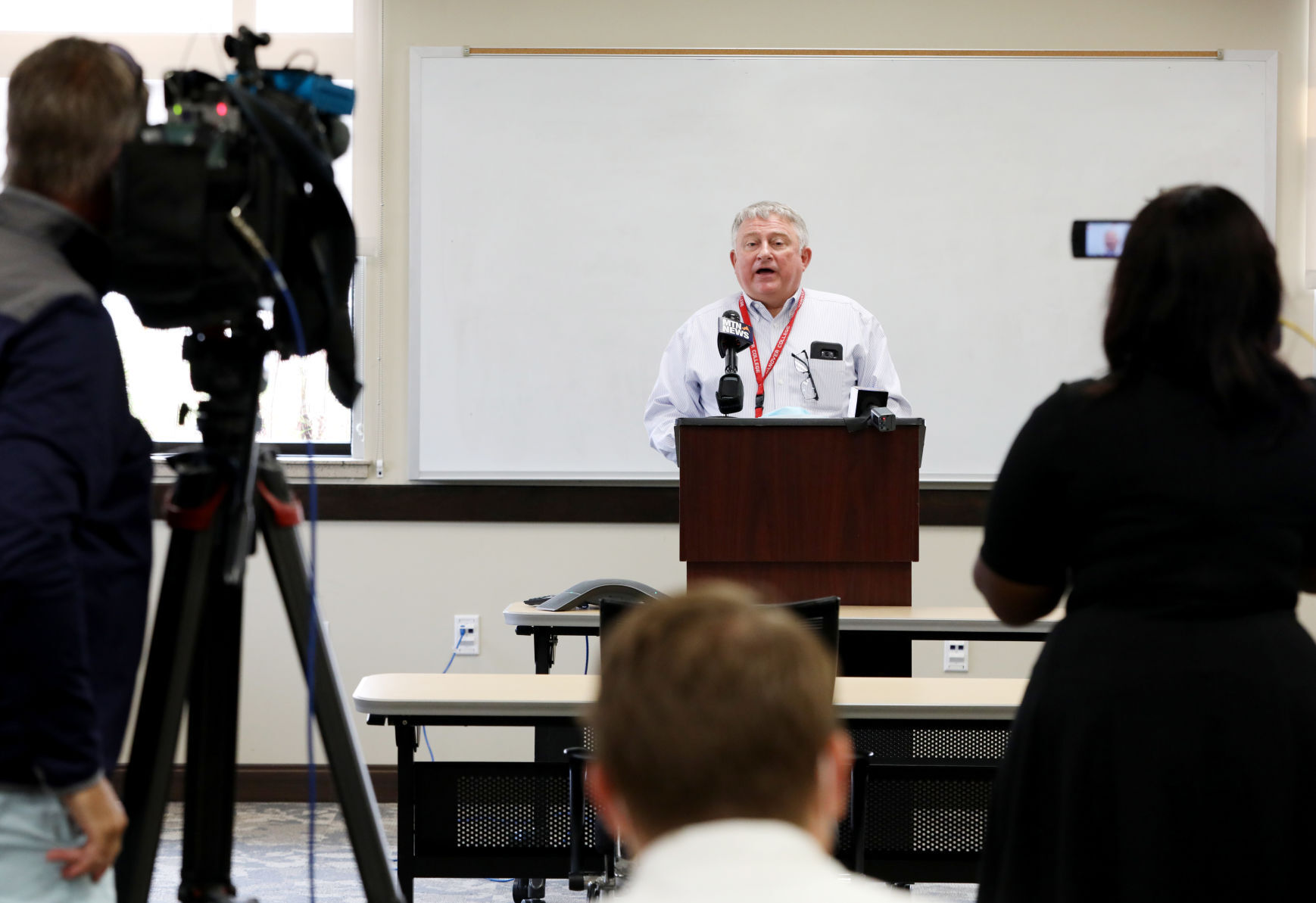 RiverStone press conference